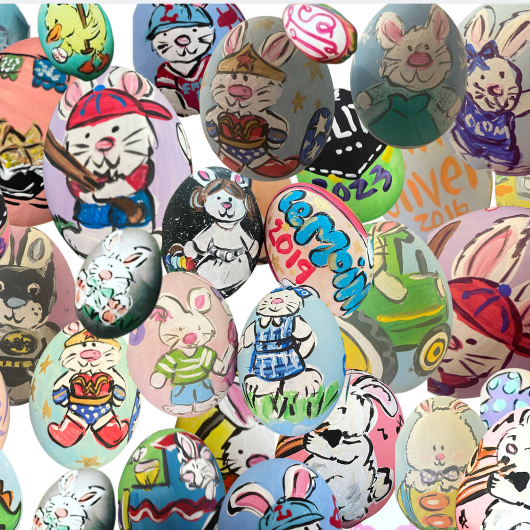 2026 Custom Hand Painted Eggs