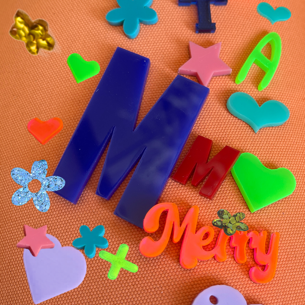 Personalized Acrylic Name Hair Clip