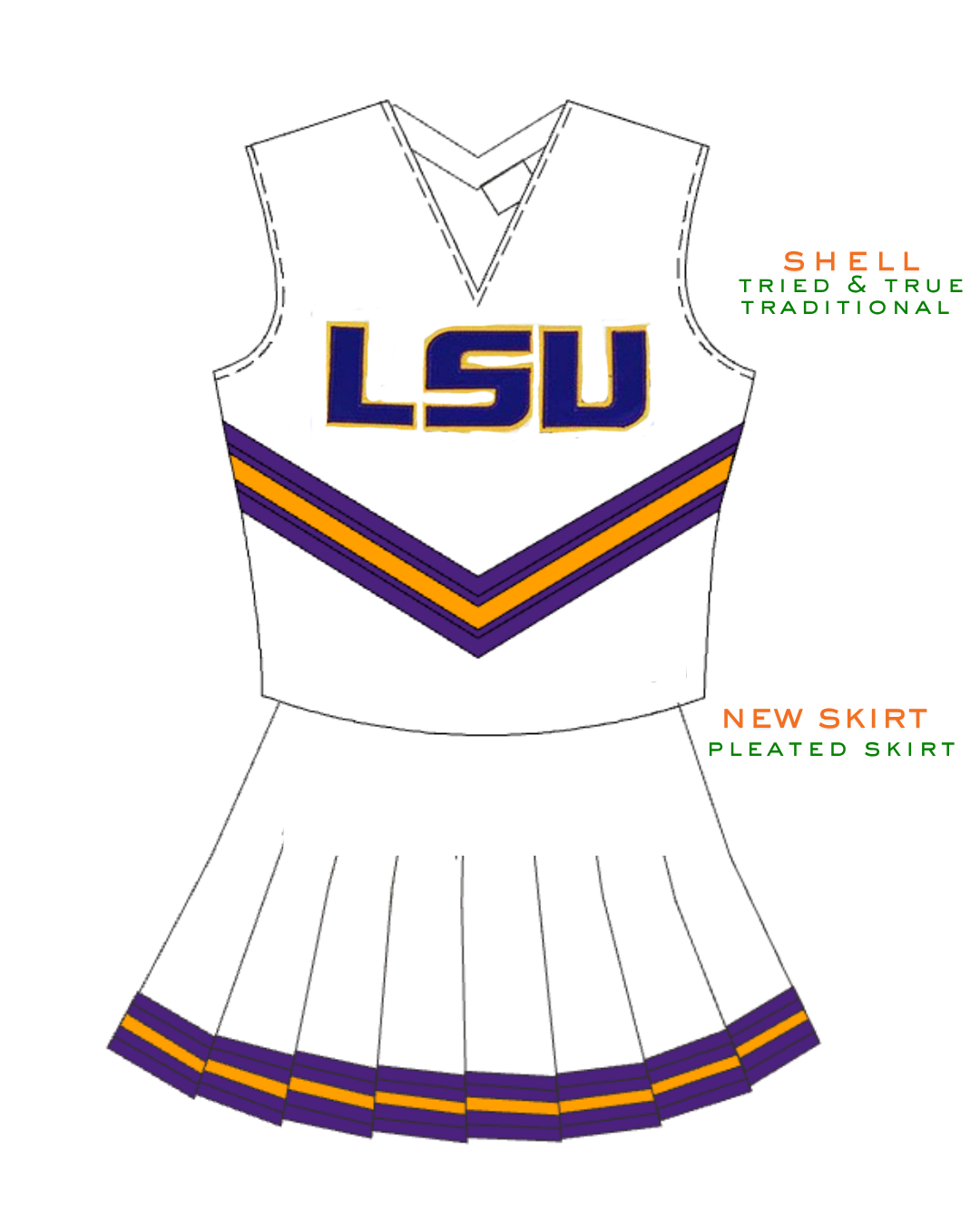 Two Piece White Uniform Preorder