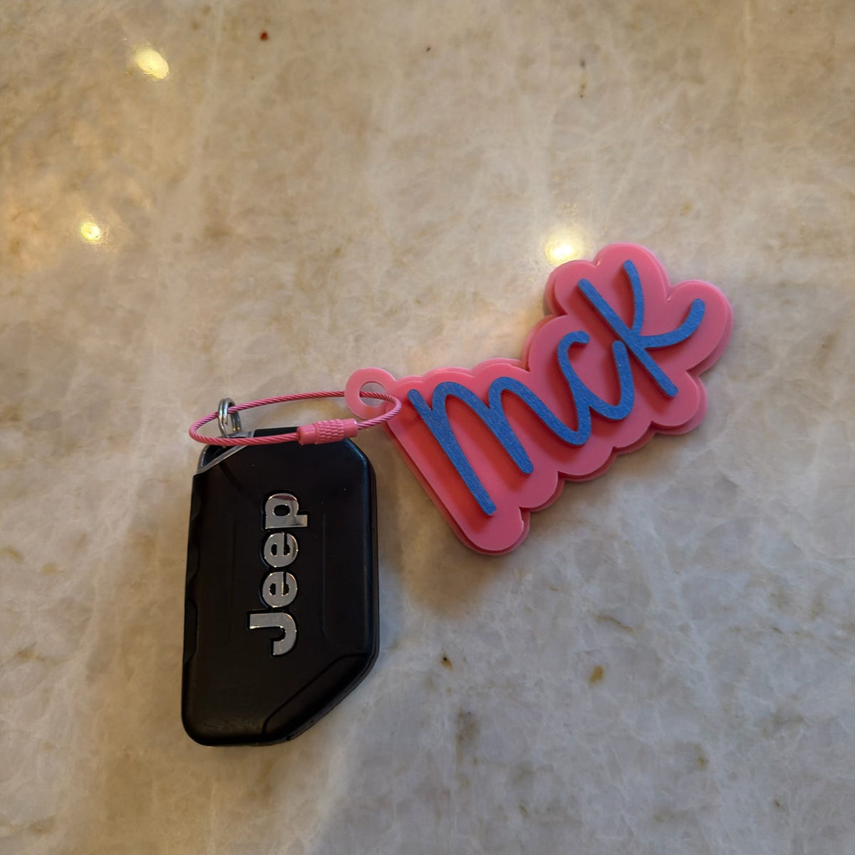 Acrylic Bag Tag or Key Chain