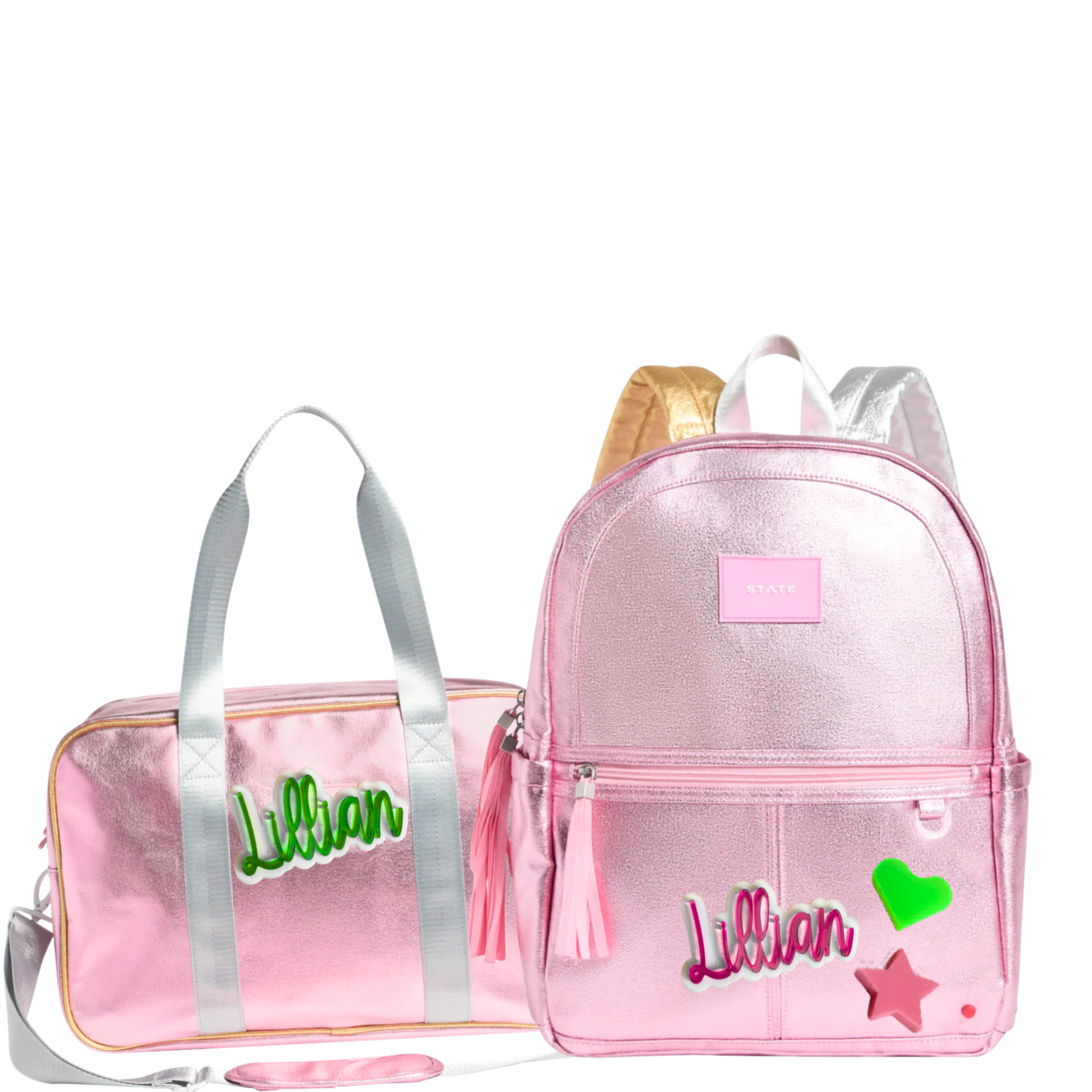 Personalized Acrylic Name, Word & Mascot Pin